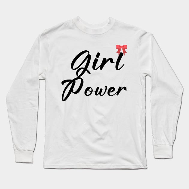 girl power Long Sleeve T-Shirt by sarahnash